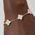 BEADED CLOVER BRACELET