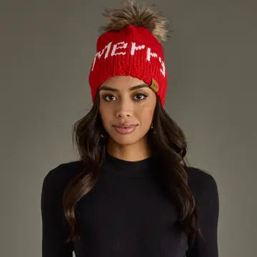 MERRY POM HAT