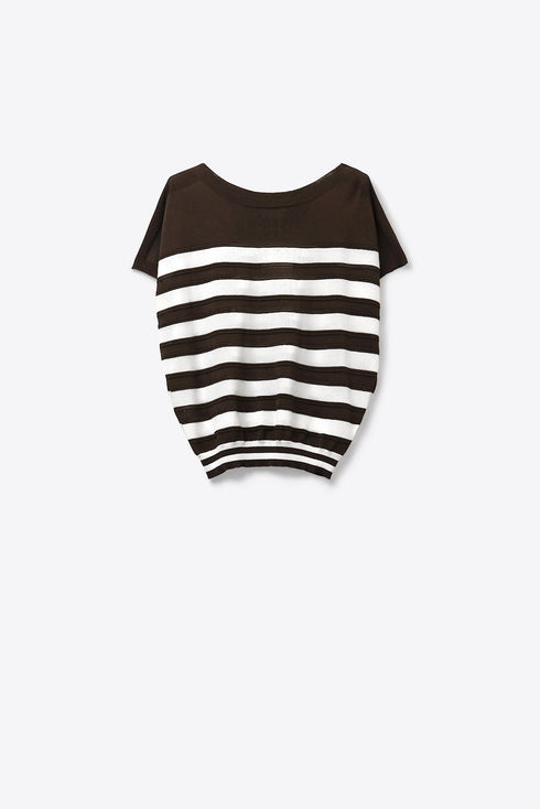 ANIKA STRIPE CHIC TOP