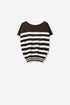ANIKA STRIPE CHIC TOP