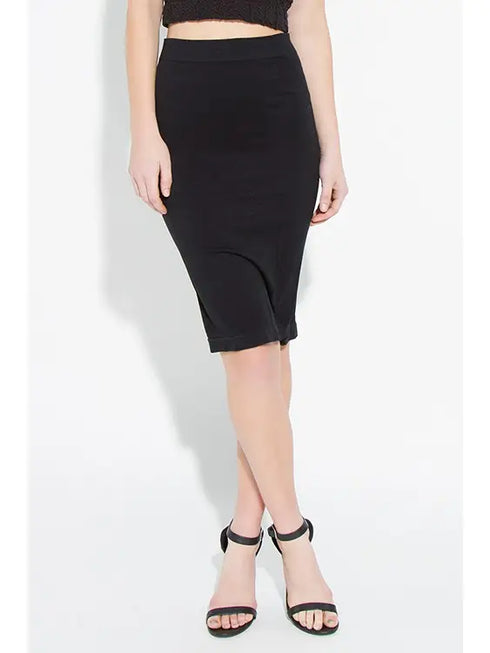 SEAMLESS KNEE LENGTH SKIRT