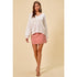 FESTIVE FROST V NECK SWEATER