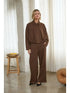 FAUX SUEDE BUBBLE HEM JACKET