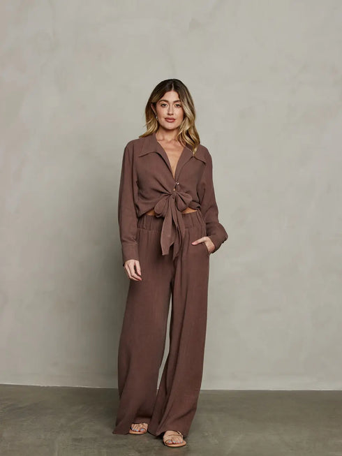 RHEA WIDE LEG PANT