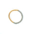 18K GOLD FILLED TWO TONE BRACELET