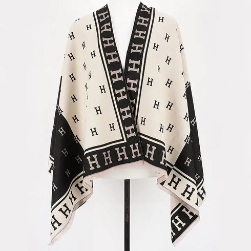 H PRINT SCARF