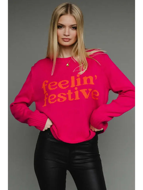 FEELING FESTIVE SWEATER