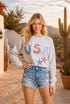 USA PATCHWORK SWEATSHIRT