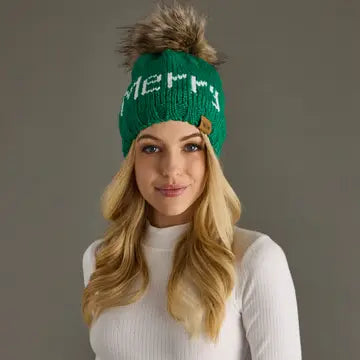 MERRY POM HAT