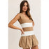 WIDE STRAP SWEATER TANK