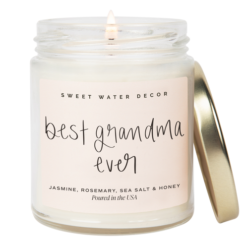 BEST GRANDMA EVER CANDLE