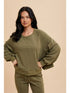 COTTON BLEND PULLOVER
