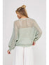 METALLIC SUMMER SWEATER