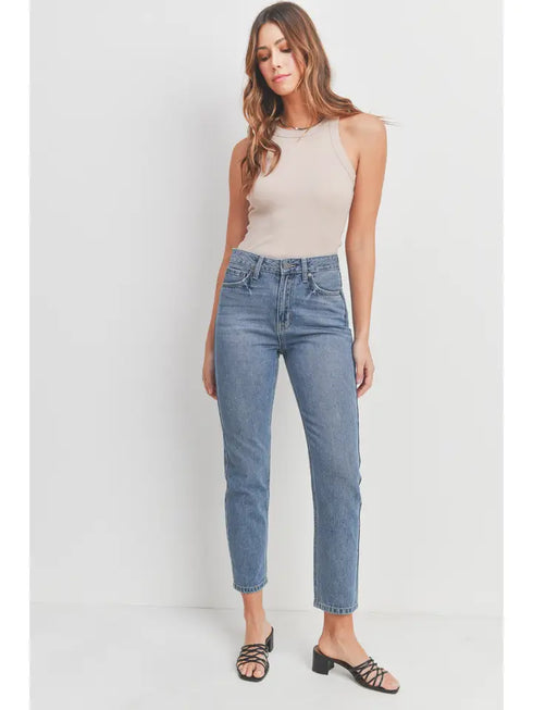 NON STRETCH MOM JEAN