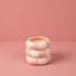 SWEET GRACE STRIPE PINK CANDLE
