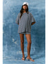 STRIPE SKORT SET