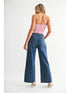 SLIM SCISSOR CUT WIDE LEG