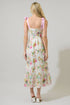 SOMMERSET FLORAL EYELET DRESS