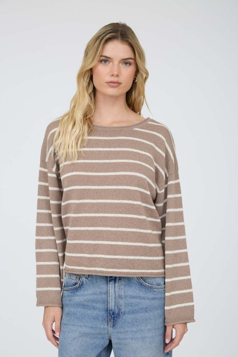 MARTA STRIPE SWEATER