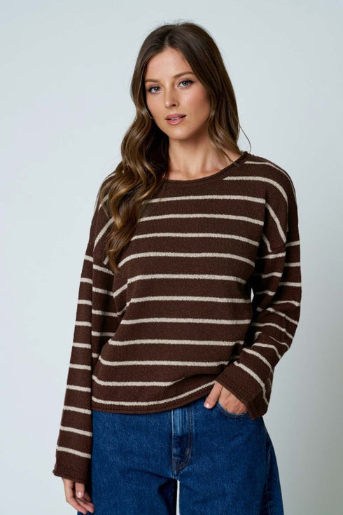 MARTA STRIPE SWEATER