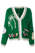 GOLF PATCH CARDIGAN