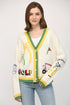 GOLF PATCH CARDIGAN