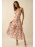 DROP WAIST FLORAL DRESS