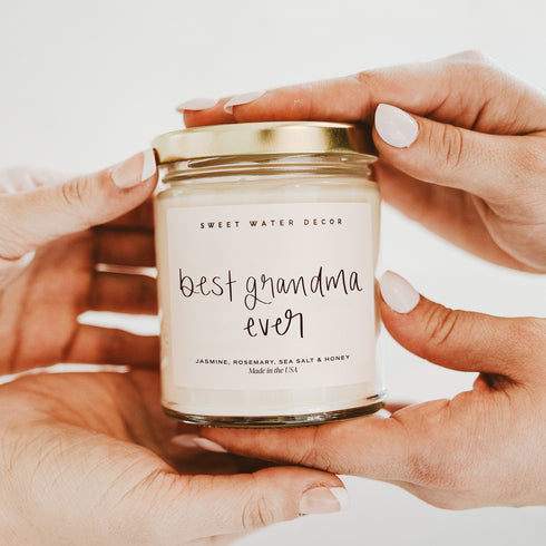 BEST GRANDMA EVER CANDLE