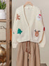 CHRISTMAS PATCH CARDIGAN