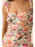 DROP WAIST FLORAL DRESS