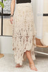 CROCHET HI LOW SKIRT