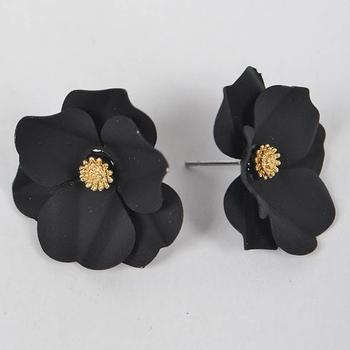 COLORFUL FLOWER EARRING