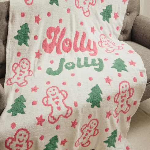 HOLLY JOLLY BLANKET