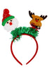 Christmas Shimmery Tinsel Novelty Head Boppers