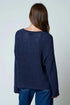 RAW EDGE SHEER KNIT SWEATER