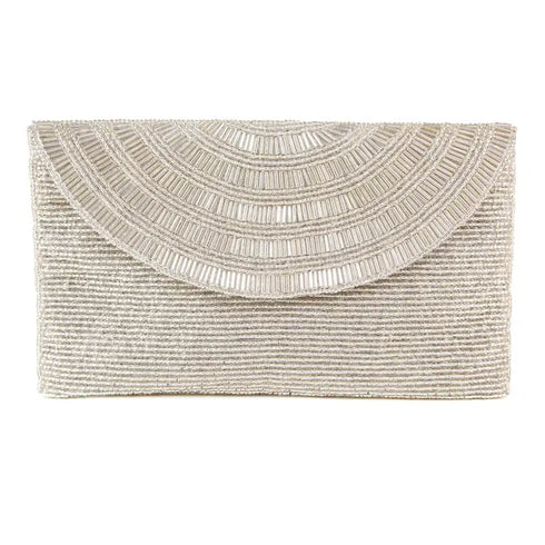 LUXE BEADED CLUTCH