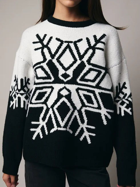 SNOW FLAKE SWEATER