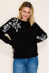 JAMIE EMBROIDERY SWEATER
