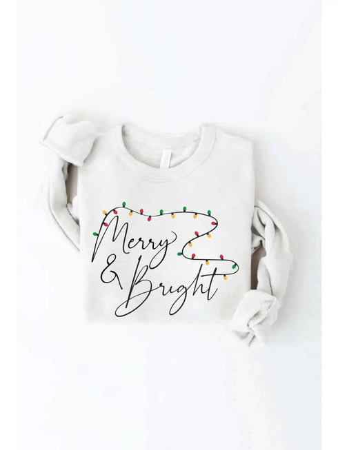 MERRY & BRIGHT SWEATSHIRT