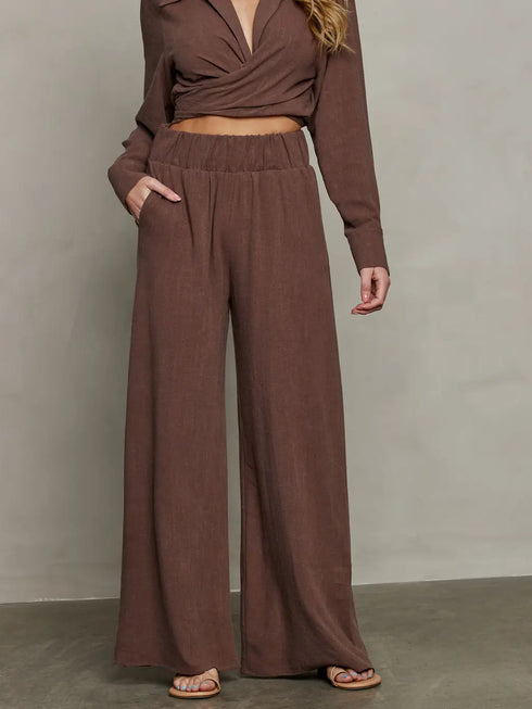 RHEA WIDE LEG PANT