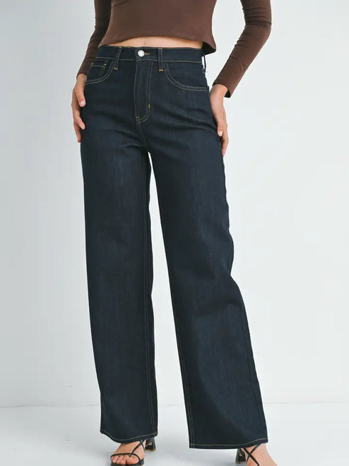 CLASSIC RELAXED WIDE LEG DENIM