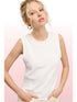 RIBBED BASIC TANK TOP