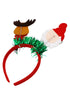 Christmas Shimmery Tinsel Novelty Head Boppers