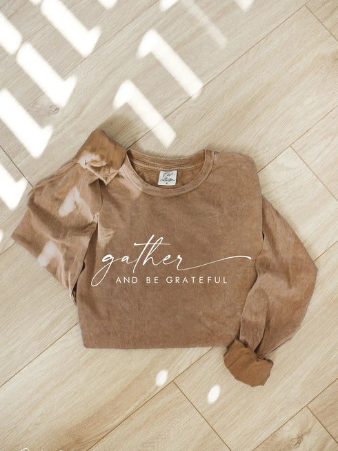 GATHER AND GREATFUL TOP
