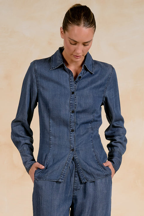 OPAL DENIM TOP