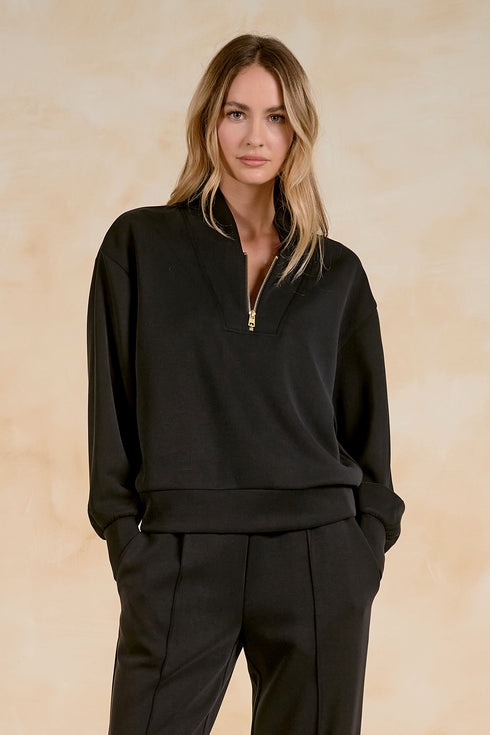 SOFIA 3/4 ZIP TOP