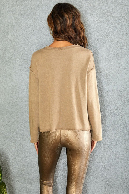 EMBOSSED SNAKE LEGGINGS