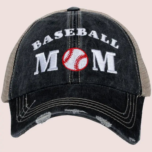 SPORTS MOM TRUCKER CAP